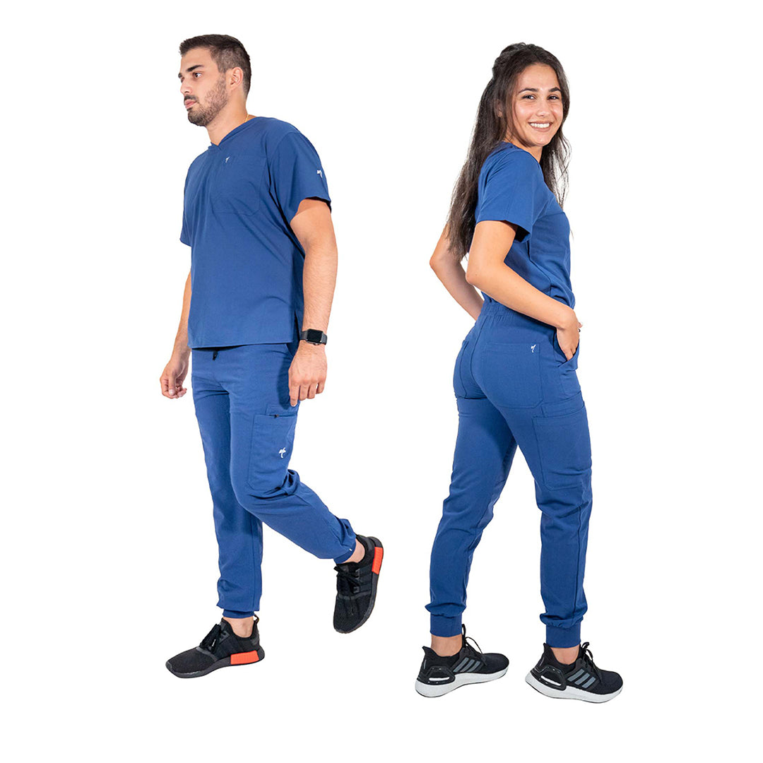 Mim Navy Blue Jogger Scrubs by Millennials In Medicine - Mimscrubs 