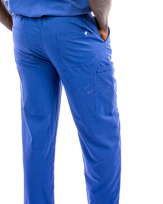 Men's Navy Blue Scrub Pants