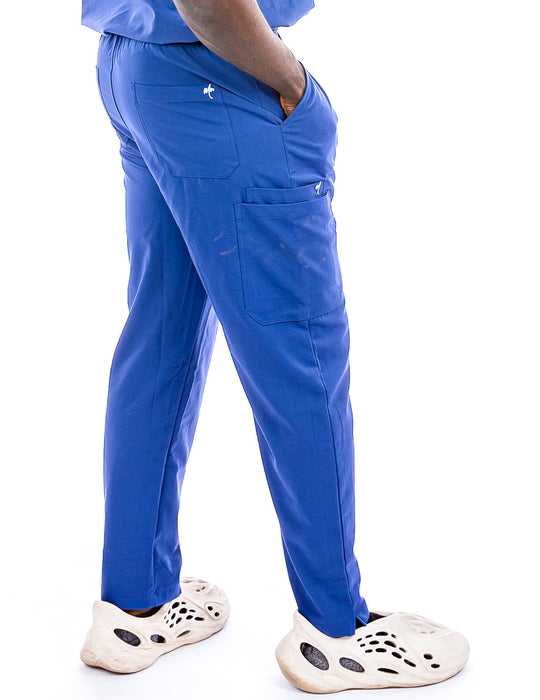 Men's Navy Blue Scrub Pants - mim scrubs