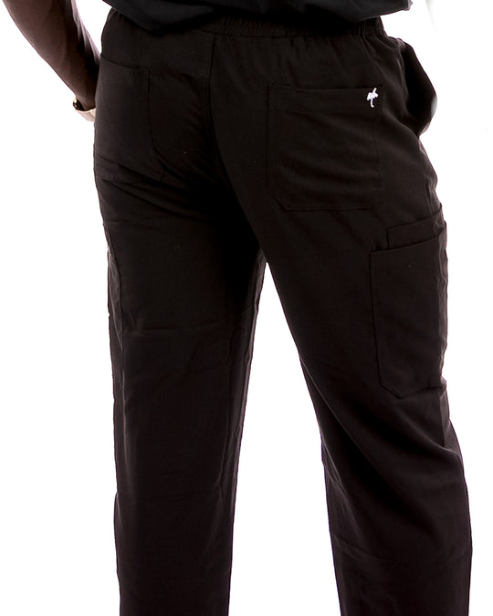 Men's Black Scrub Pants - millennials in medicine mim scrubs