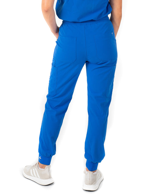 Women's Royal Blue Jogger Scrub Pants - Jogger Scrubs by Millennials In Medicine (Mim Scrubs)