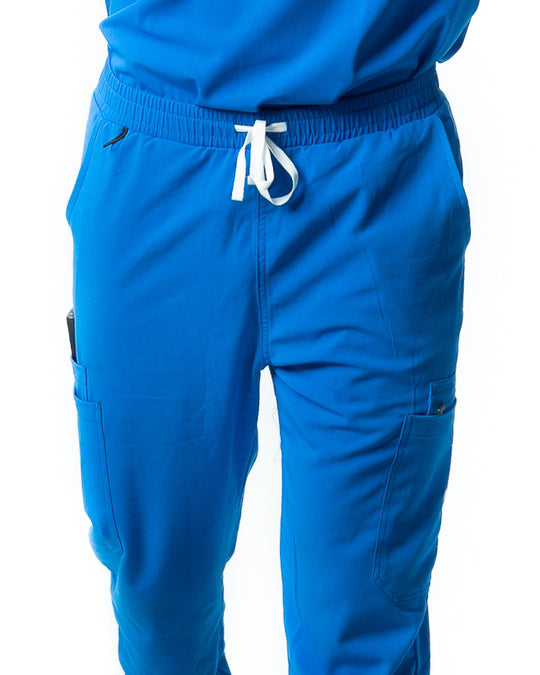 men's Royal Blue Jogger Scrub Pants - Jogger Scrubs by Millennials In Medicine (Mim Scrubs)