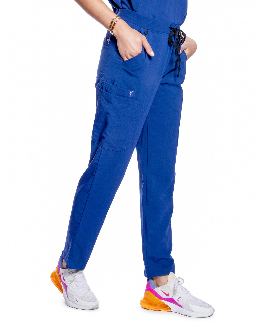 Buy Navy Blue Trousers & Pants for Women by Kryptic Online