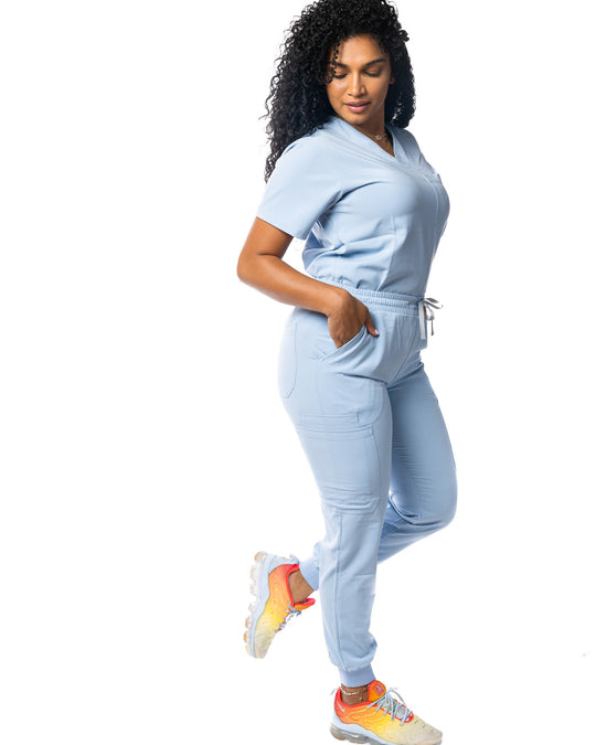 Women's Navy Blue Classic Scrub Pants – Mim Scrubs - Millennials In Medicine