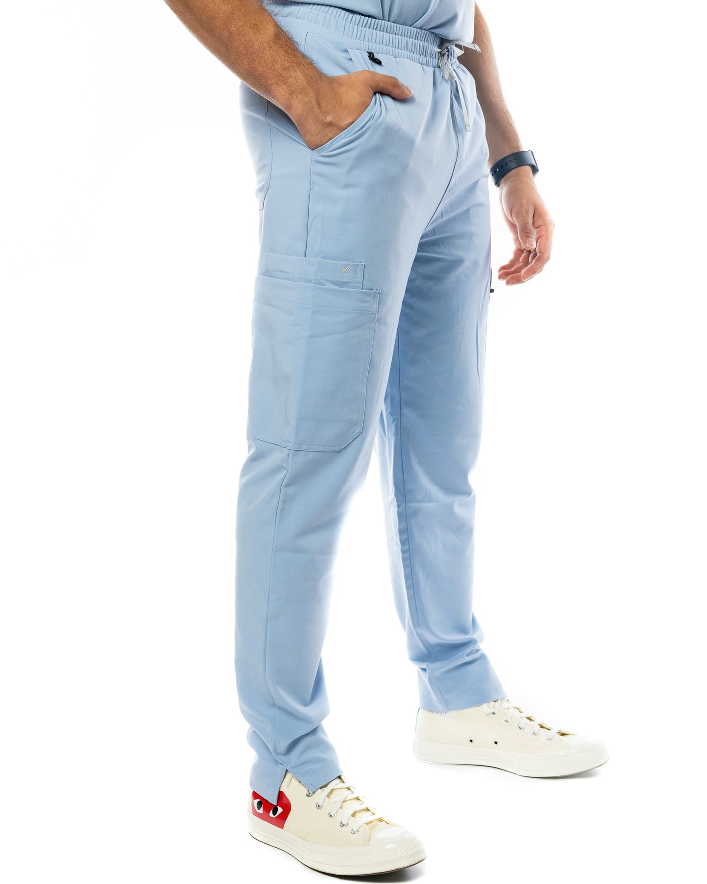 Amazon.com : Light Blue Golf Trousers - Mens 'Par 4' Cotton - 30
