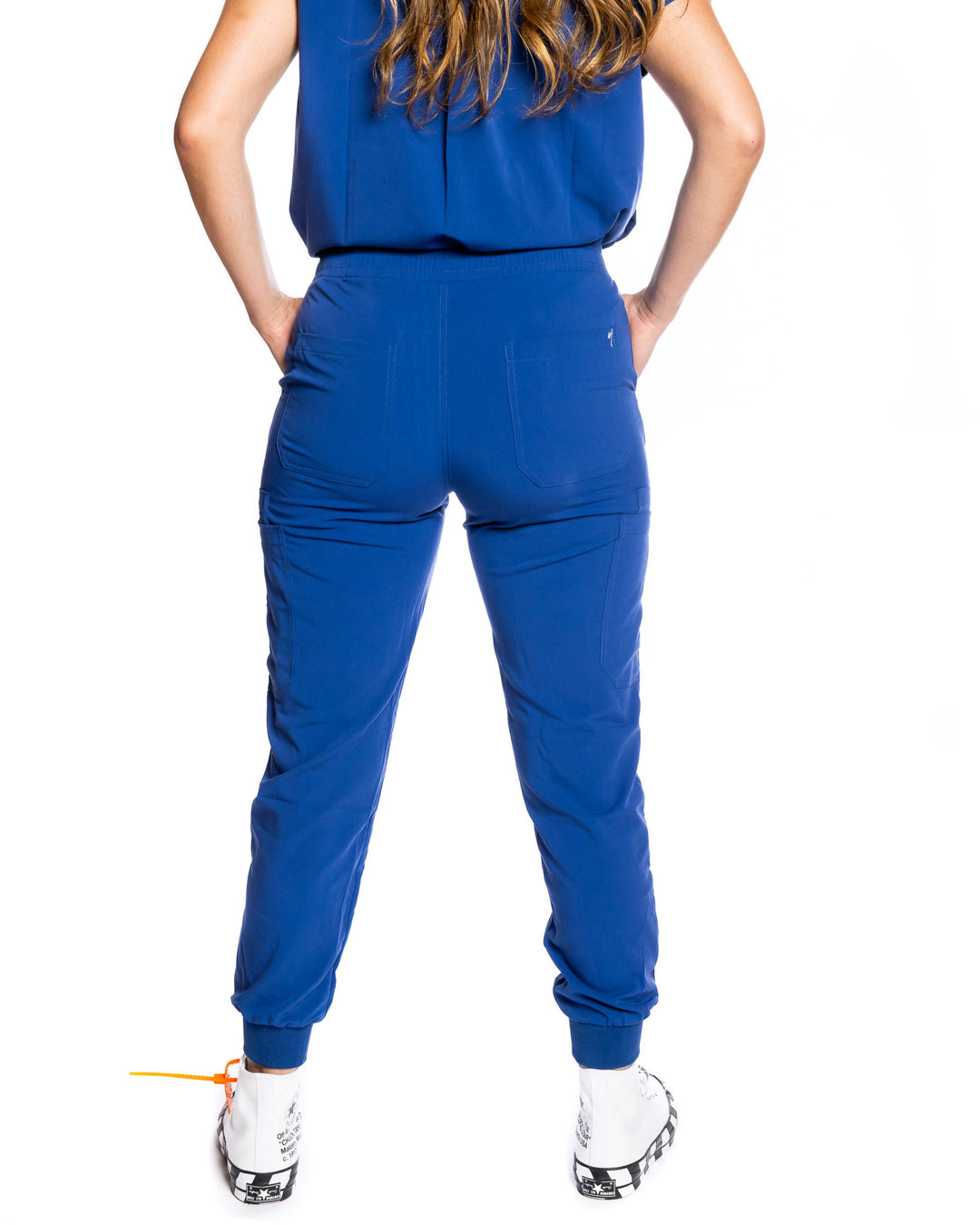 women's Navy Blue Jogger Scrub Pants - Jogger Scrubs by Millennials In Medicine (Mim Scrubs)