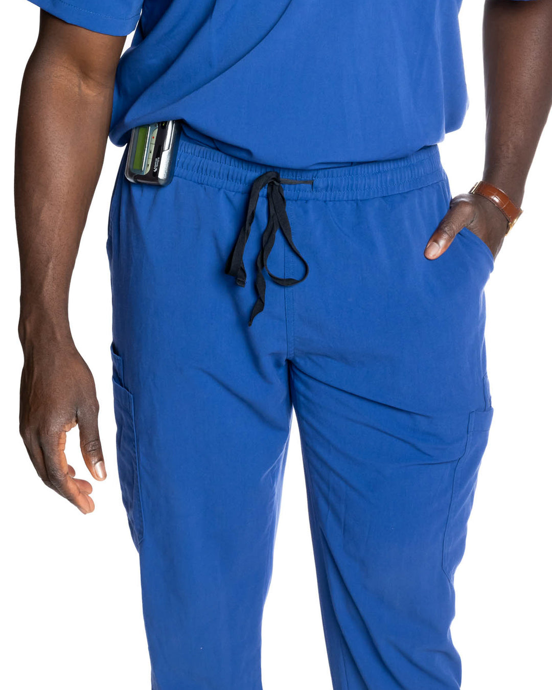 men's Navy Blue Jogger Scrub Pants - Jogger Scrubs by Millennials In Medicine (Mim Scrubs)