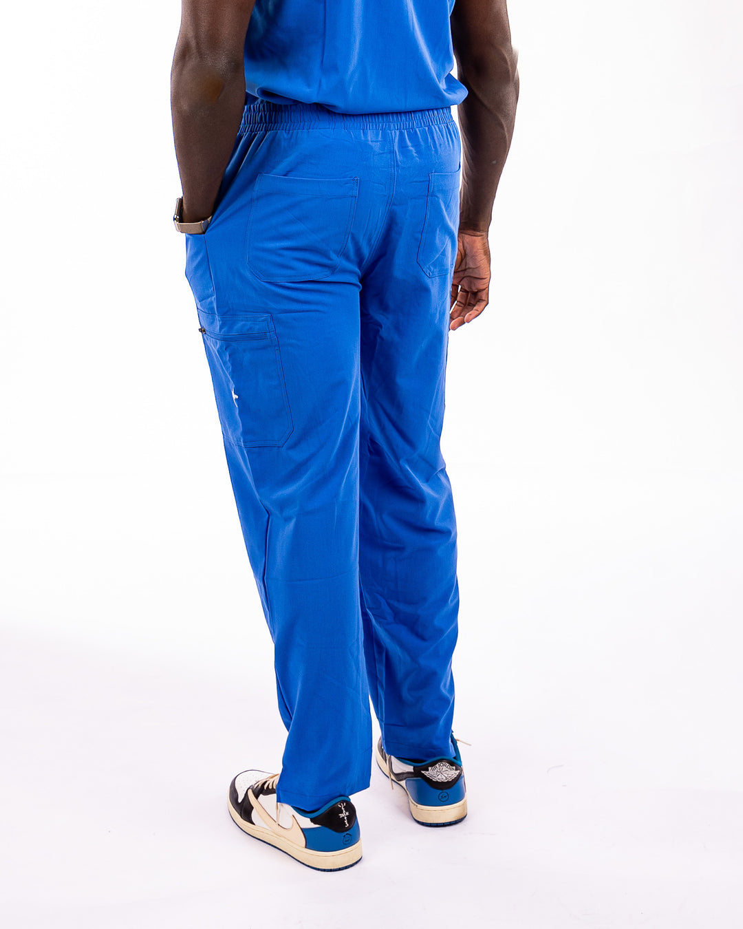 men royal blue scrub pants - mimscrubs - millennials in medicine jogger scrubs