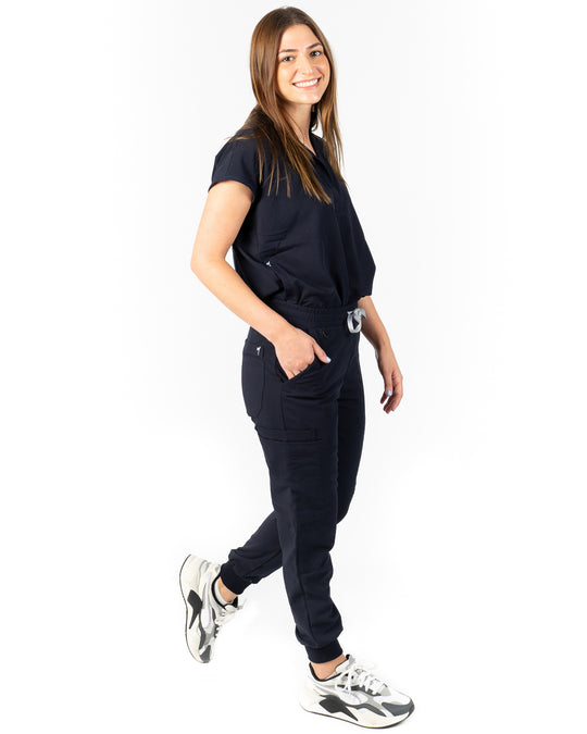 Women's Navy Blue Classic Scrub Pants – Mim Scrubs - Millennials In Medicine